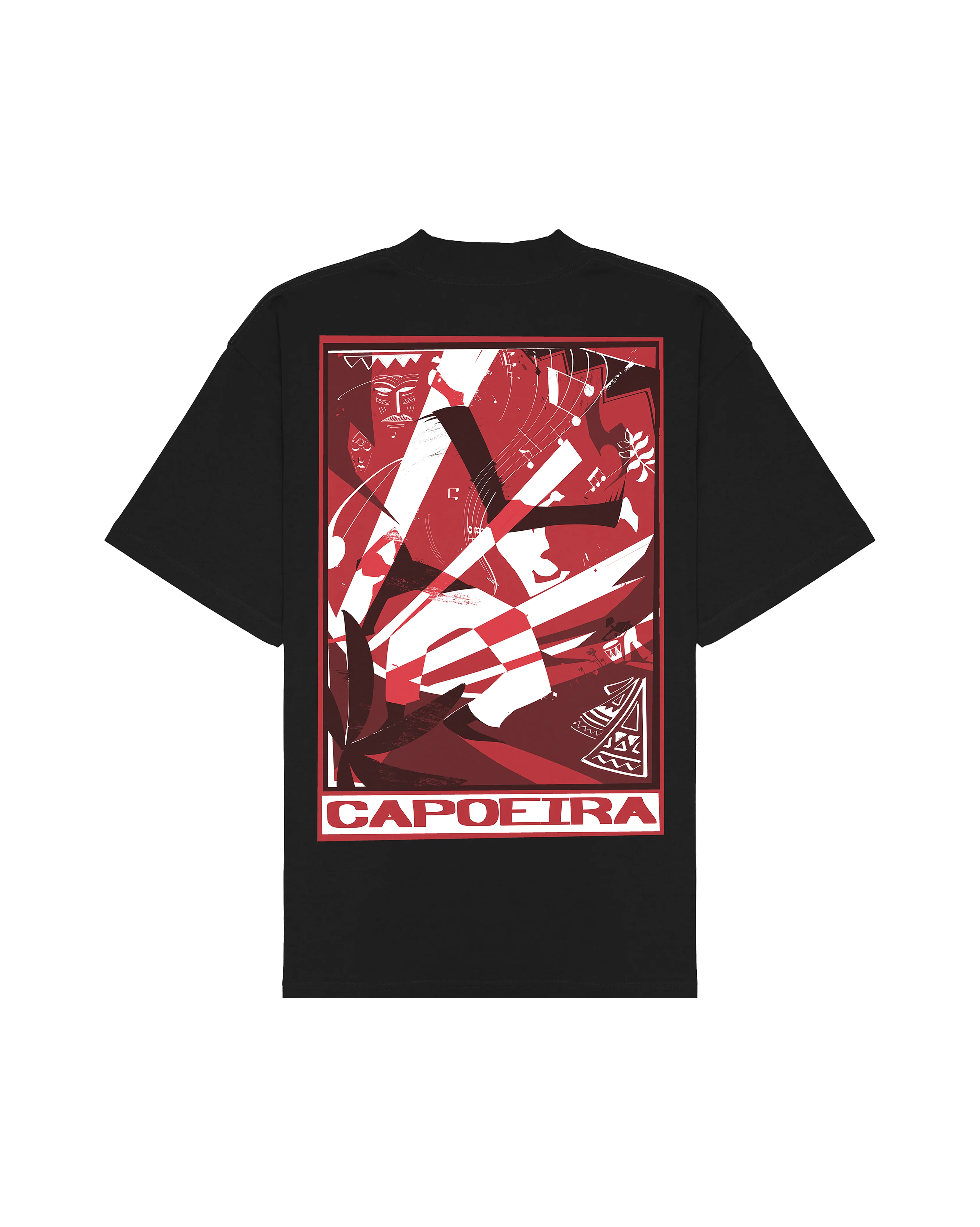 Ashluxe Capoeira Graphic T-shirt Black